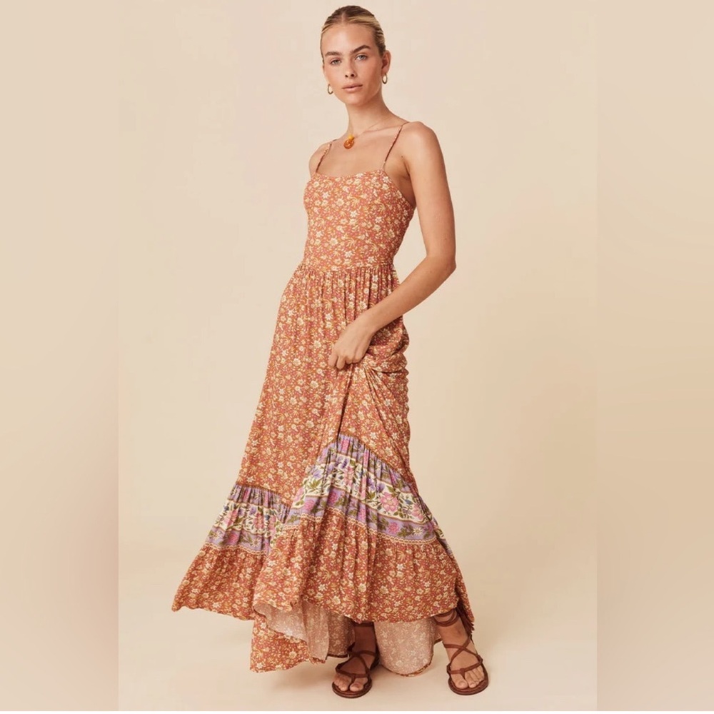 Spell Sienna Strappy Maxi Dress XS